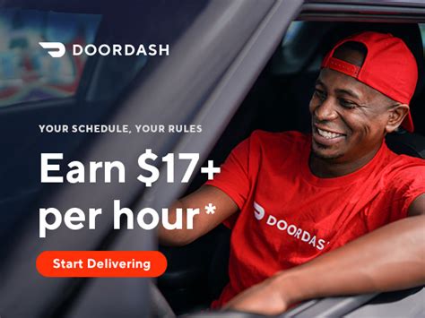 Door dash driver jobs - Get paid Instantly with Dasher Direct (US only) or daily with Fast Pay. Use any car, bike, e-bike, scooter or motorcycle to deliver. Start today and be your own boss. Get on the road today. The only requirements are: iPhone or Android smartphone. Valid driver's license. 18+ years of age. 